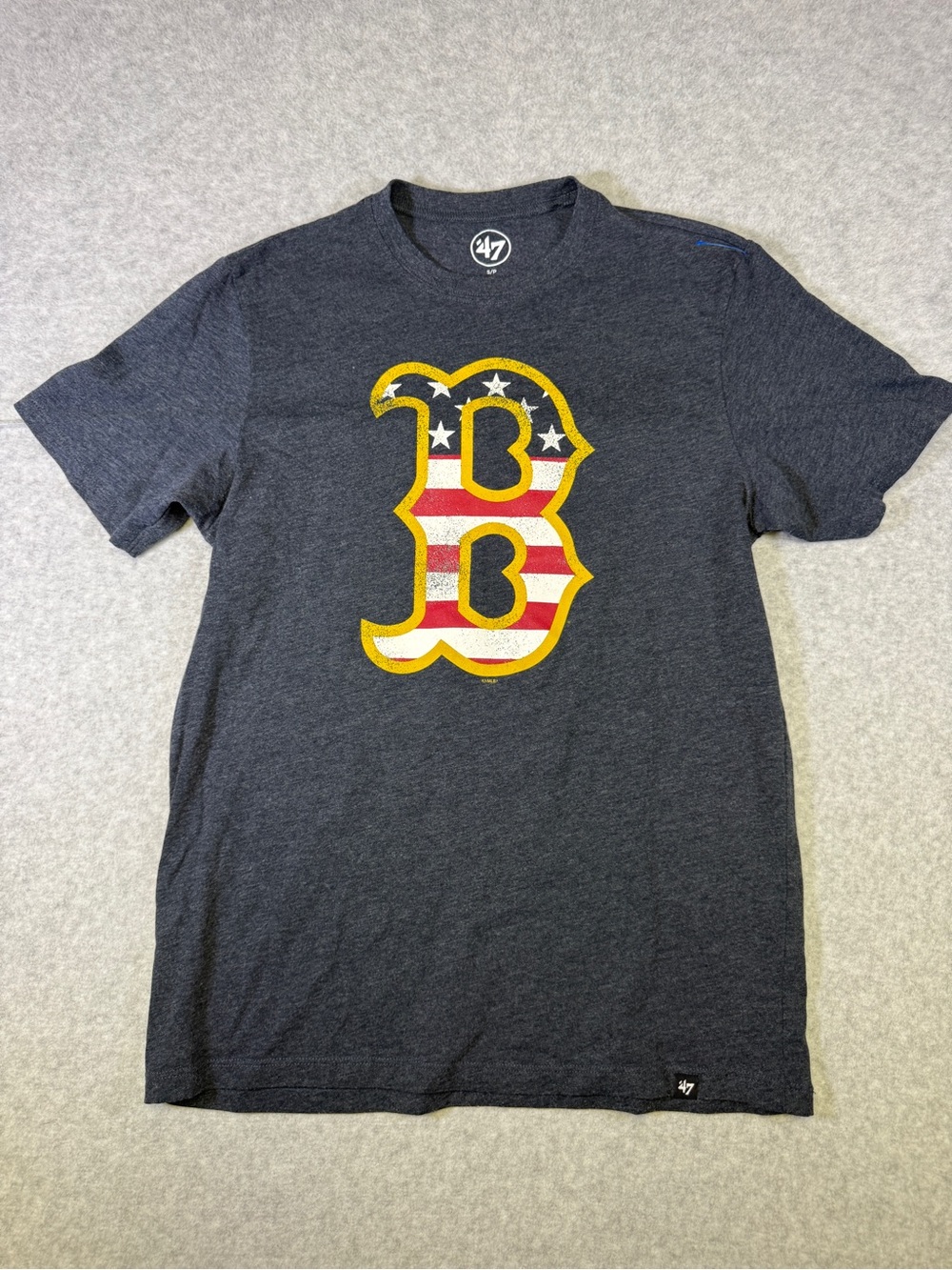 Boston Red Sox 47 Brand Men's Short Sleeve Navy T-Shirt